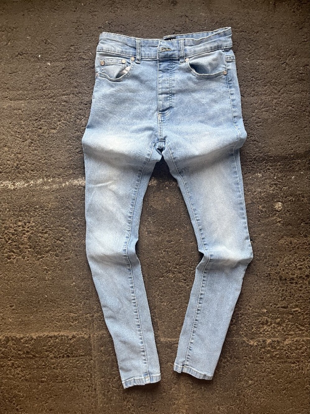 BoohooMAN Light Blue Women's Skinny Jeans